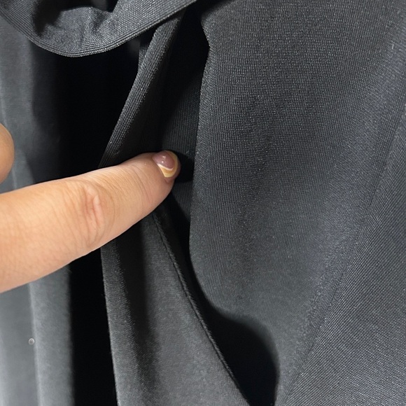 Torrid Black Jumpsuit Gold Hardware Surplice Neckline Plus Size 3X - Picture 5 of 9